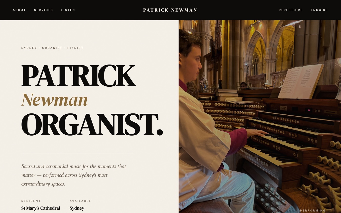 Case study preview: Winning wedding bookings for a cathedral organist